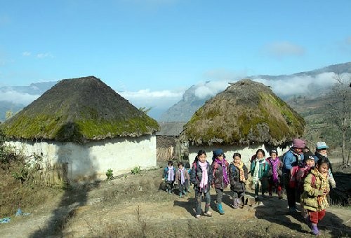 Die außergewöhnlichen “Pilz-Häuser” in Y Ty - ảnh 1