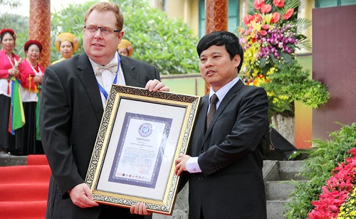 Hoa Lu-Epos wird mit dem Rekord für einzige Version geehrt - ảnh 1