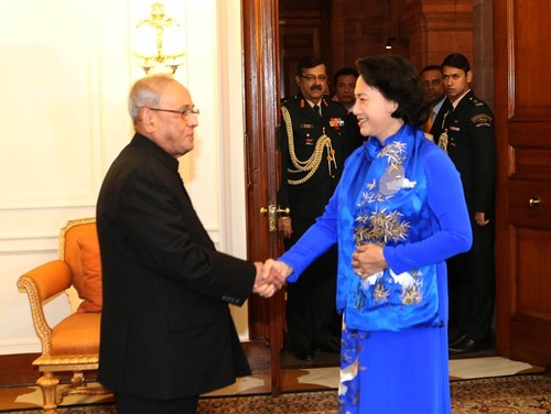 Parlamentspräsidentin Nguyen Thi Kim Ngan trifft indischen Präsident - ảnh 1