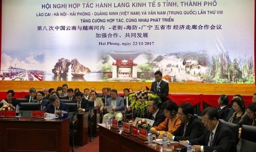 Zusammenarbeit des Wirtschaftskorridors Lao Cai-Hanoi- Hai Phong- Quang Ninh und Yunnan  - ảnh 1