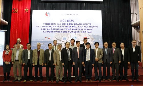 Planung des Meeres und Verbesserung der Umweltbedingungen im Küstengebiet des Mekong-Deltas - ảnh 1