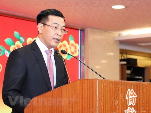 Vietnamesische Gemeinschaft in Hongkong und Macau (China) begrüßen Neujahrsfest 2019 - ảnh 1