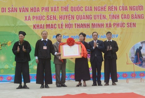 Schmiedekunst der Volksgruppe Nung in Cao Bang - ảnh 1