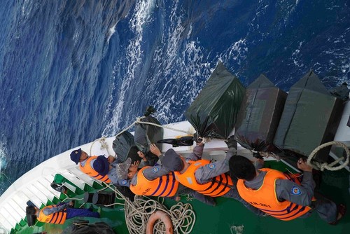 Neujahrsfest Tet für Offiziere und Soldaten des Wachturms DK1 - ảnh 10