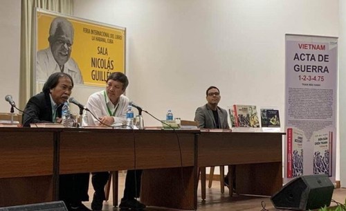 Das Buch „Kriegserzählung 1-2-3-4.75” von Tran Mai Hanh wird in Kuba begrüßt - ảnh 1