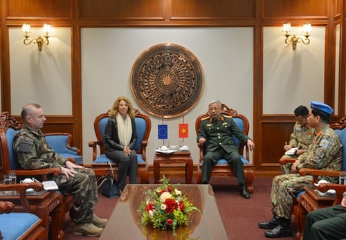 Vietnam und EU verstärken Zusammenarbeit in der UN-Friedensmission - ảnh 1