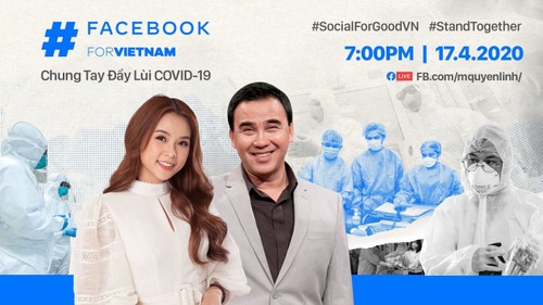 Livestream-Programm “SocialForGoodVN – Gemeinsame Aktion zur Beseitigung der Covid-19” - ảnh 1