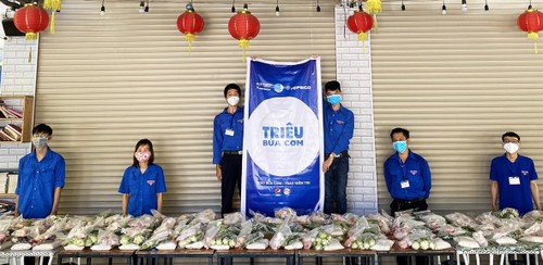 Programm „Millionen Mahlzeiten” für Bewohner in Da Nang - ảnh 1