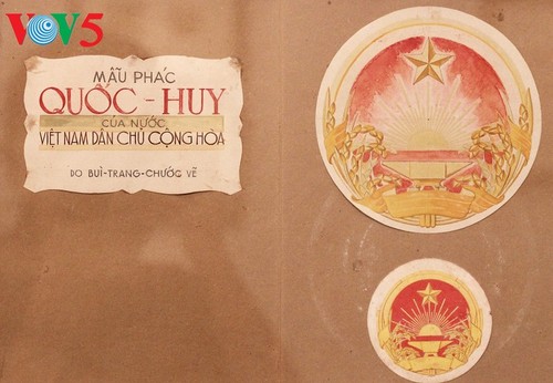Ausstellung über die Entstehung des vietnamesischen Wappens in Hanoi - ảnh 8