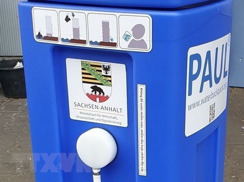 Sachsen-Anhalt schenkt Flutopfer in Zentralvietnam 20 Wasserfilter mit Nanotechnologie - ảnh 1