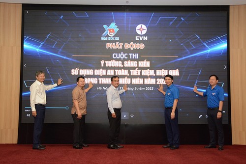 Start des Wettbewerbs “Ideen und Initiativen bei der sparsamen, sicheren und effizienten Stromnutzung bei Jugendlichen“ - ảnh 1