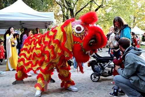 Lebendiges vietnamesisches Familienfest in Belgien - ảnh 1