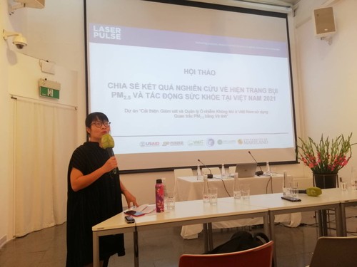 Workshop zum Austausch von Forschungsergebnissen über Status von PM2.5-Staub und Gesundheitsauswirkungen in Vietnam - ảnh 1