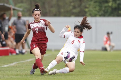 Vietnams U17-Team ist offiziell in 2. Qualifikationsrunde zur U17-Fußballasienmeisterschaft der Frauen  - ảnh 1