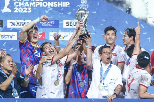 Google gratuliert der U23-Vietnam auf besondere Weise - ảnh 1