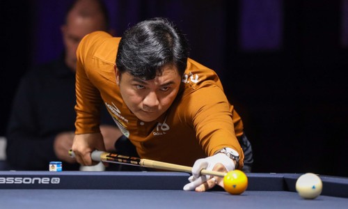 Billardspieler Bao Phuong Vinh bestand Gruppenphase der Billard-Weltmeisterschaft - ảnh 1