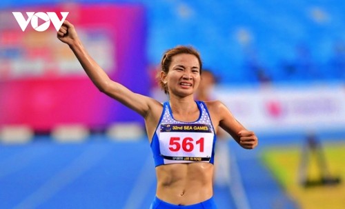 Leichtathletin Nguyen Thi Oanh nimmt am VTC-Laufwettbewerb „Run to live” teil - ảnh 1