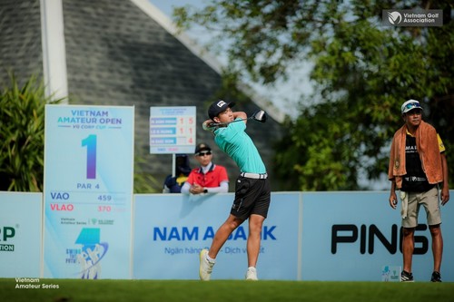 160 Golfer nehmen am Golfturnier für junge Talente Vietnams 2024 teil - ảnh 1