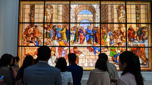 Erstes Museum für Glasmalerei in Vietnam eröffnet  - ảnh 1