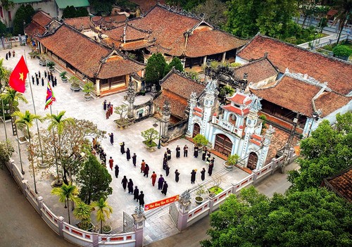 Das alte Dorf Hung Lo bewahrt traditionelle Kultur - ảnh 1