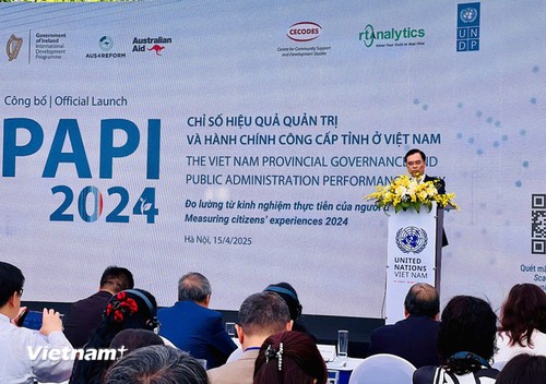 Quang Ninh führt PAPI-Index 2024 an - ảnh 1