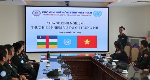 Zusammenarbeit zwischen Verteidigungsministerium und Polizeiministerium in UN-Friedenssicherung - ảnh 1