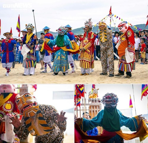 Das Fest zur Wal-Verehrung in Binh Dinh: Eine spirituelle Schönheit - ảnh 7