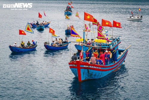 Das Fest zur Wal-Verehrung in Binh Dinh: Eine spirituelle Schönheit - ảnh 9