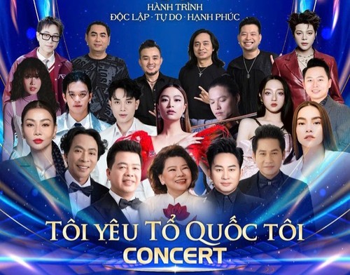 Konzert „Ich liebe mein Vaterland” beendet Ausstellung zum 80. Nationalfeiertag - ảnh 1