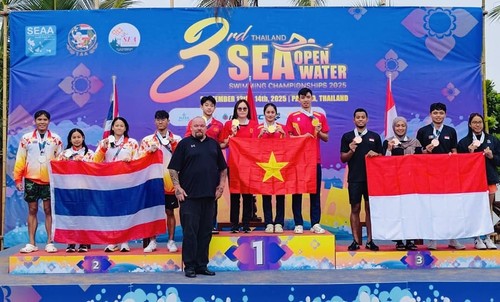 Nguyen Huy Hoang gewinn bei Südostasien-Schwimmmeisterschaften eine weitere Goldmedaille - ảnh 1