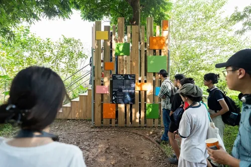 Kunstinstallationen im öffentlichen Raum in Hanoi und Ho-Chi-Minh-Stadt - ảnh 1