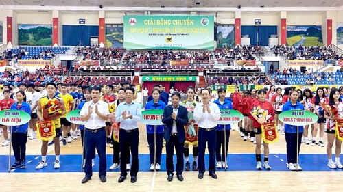 Volleyballturnier des Hoa Lu-Binh Dien-Pokals 2026  - ảnh 1
