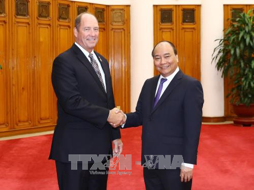 PM receives US Congressman - ảnh 1