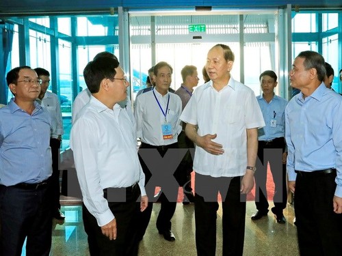 President inspects APEC preparations  - ảnh 1