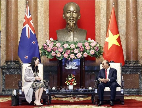 New Zealand PM meets Vietnamese leaders - ảnh 2