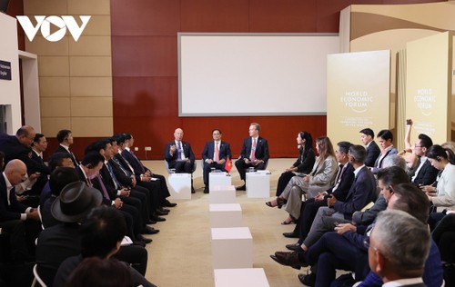 PM shares Vietnam’s development experience at World Economic Forum dialogue - ảnh 1