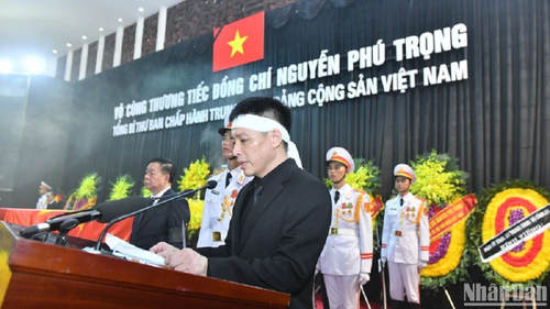 Thank-you message of State Funeral Board, family of General Secretary Nguyen Phu Trong - ảnh 1