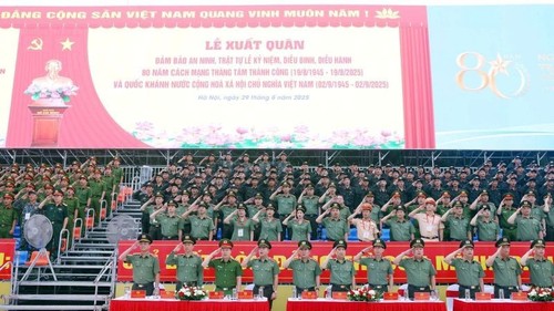 Public security forces deployed to ensure safety, order for National Day celebration - ảnh 1