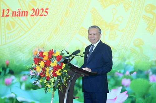 Party leader hails effective communication, mass mobilization work - ảnh 1