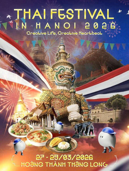 Thai Festival in Hanoi 2026 marks 50 years of Thailand-Vietnam diplomatic relations - ảnh 1
