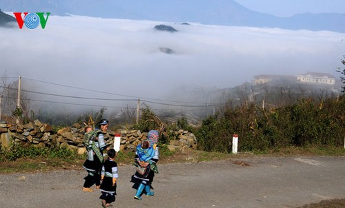 ภาพที่สวยงามของเมือง Sapa- เมืองแห่งทะเลหมอกที่จังหวัด Lao Cai - ảnh 5