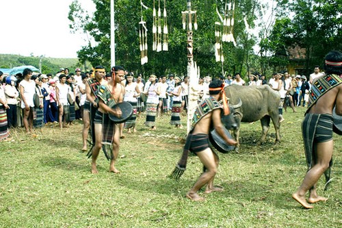 การระบำพื้นเมืองของชาวเผ่าเกอฮอ - ảnh 2