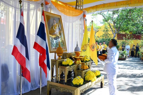 พิธีเชิญผ้าพระกฐินพระราชทานไปทอดถวายครั้งที่ 17 ในประเทศเวียดนาม - ảnh 3