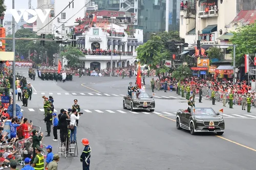 พิธีเดินสวนสนามและขบวนพาเหรดเฉลิมฉลองครบรอบ 80 ปีวันชาติเวียดนาม 2 กันยายน - ảnh 19