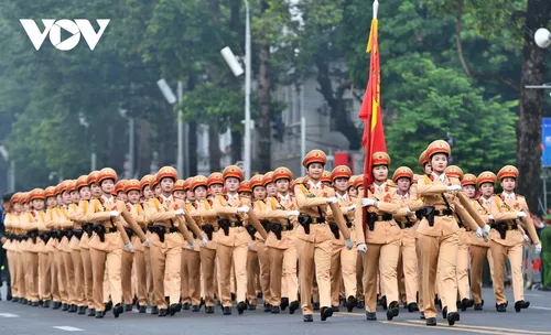 พิธีเดินสวนสนามและขบวนพาเหรดเฉลิมฉลองครบรอบ 80 ปีวันชาติเวียดนาม 2 กันยายน - ảnh 10