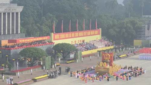 พิธีเดินสวนสนามและขบวนพาเหรดเฉลิมฉลองครบรอบ 80 ปีวันชาติเวียดนาม 2 กันยายน - ảnh 11