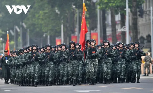 พิธีเดินสวนสนามและขบวนพาเหรดเฉลิมฉลองครบรอบ 80 ปีวันชาติเวียดนาม 2 กันยายน - ảnh 23