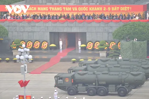 พิธีเดินสวนสนามและขบวนพาเหรดเฉลิมฉลองครบรอบ 80 ปีวันชาติเวียดนาม 2 กันยายน - ảnh 9