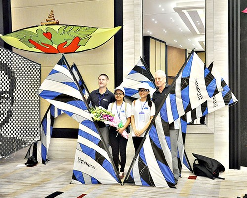 越南旅游：第7届国际风筝联欢节开幕 - ảnh 1