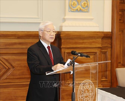 各国和各政党领导人致电祝贺越共中央总书记阮富仲当选国家主席 - ảnh 1